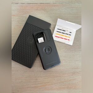 Magbak Elite iPhone 15 Pro Case & One Touch Screen Protector Kit Black Open Box